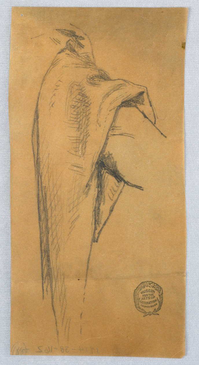 Draperi undersøgelse af Francis Augustus Lathrop