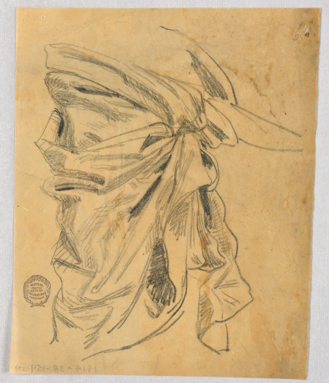 Draperi undersøgelse af Francis Augustus Lathrop