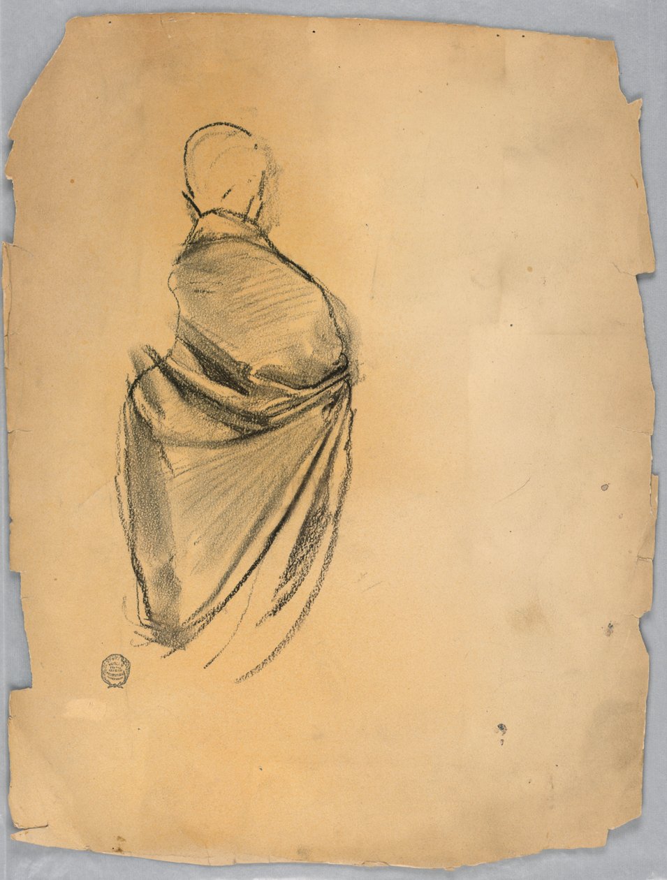 Figur med draperi af Francis Augustus Lathrop
