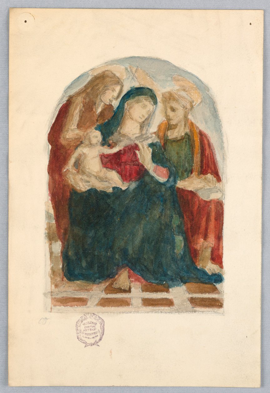 Madonna og barn af Francis Augustus Lathrop