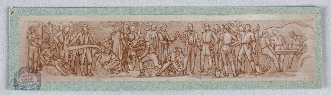 Foto af Mural Design af Francis Augustus Lathrop