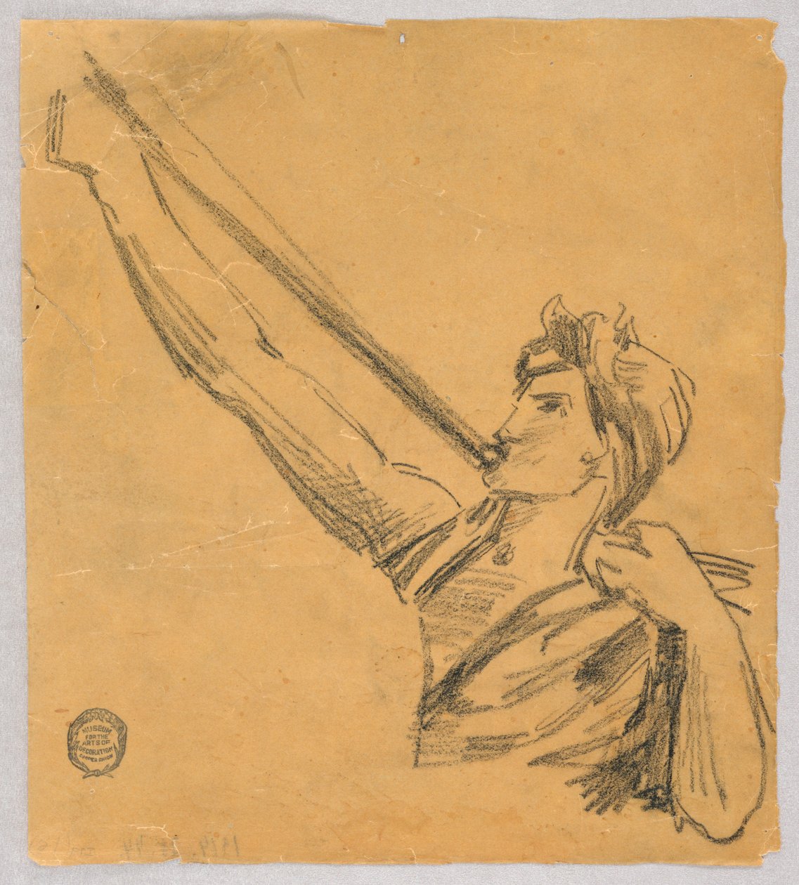 Skitse til en engel af Francis Augustus Lathrop