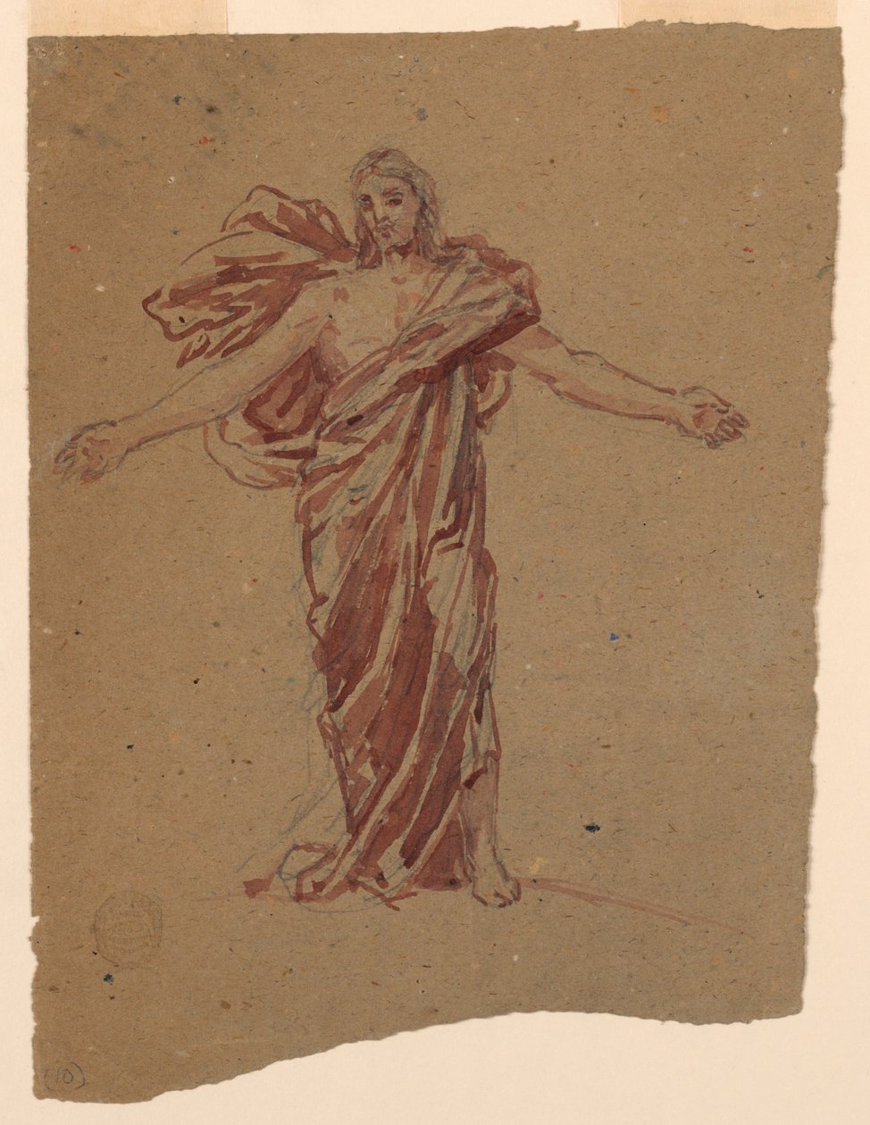 Study for Christ, Chancel of St. Bartholomew, New York af Francis Augustus Lathrop