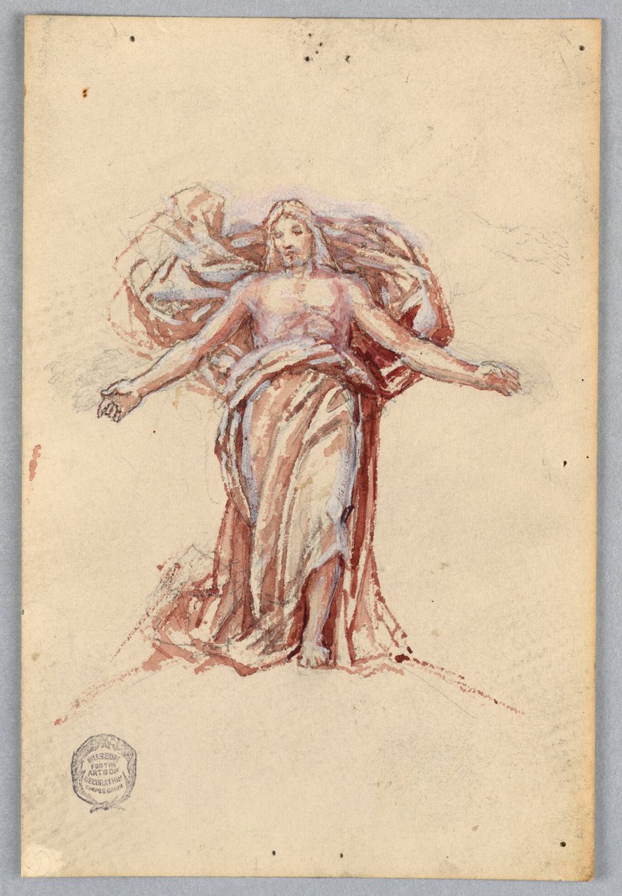 Study for Christ, Chancel of St. Bartholomew, New York af Francis Augustus Lathrop