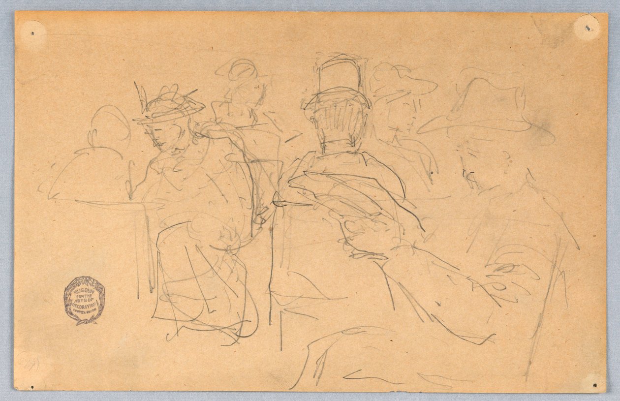 Togpassagerer af Francis Augustus Lathrop