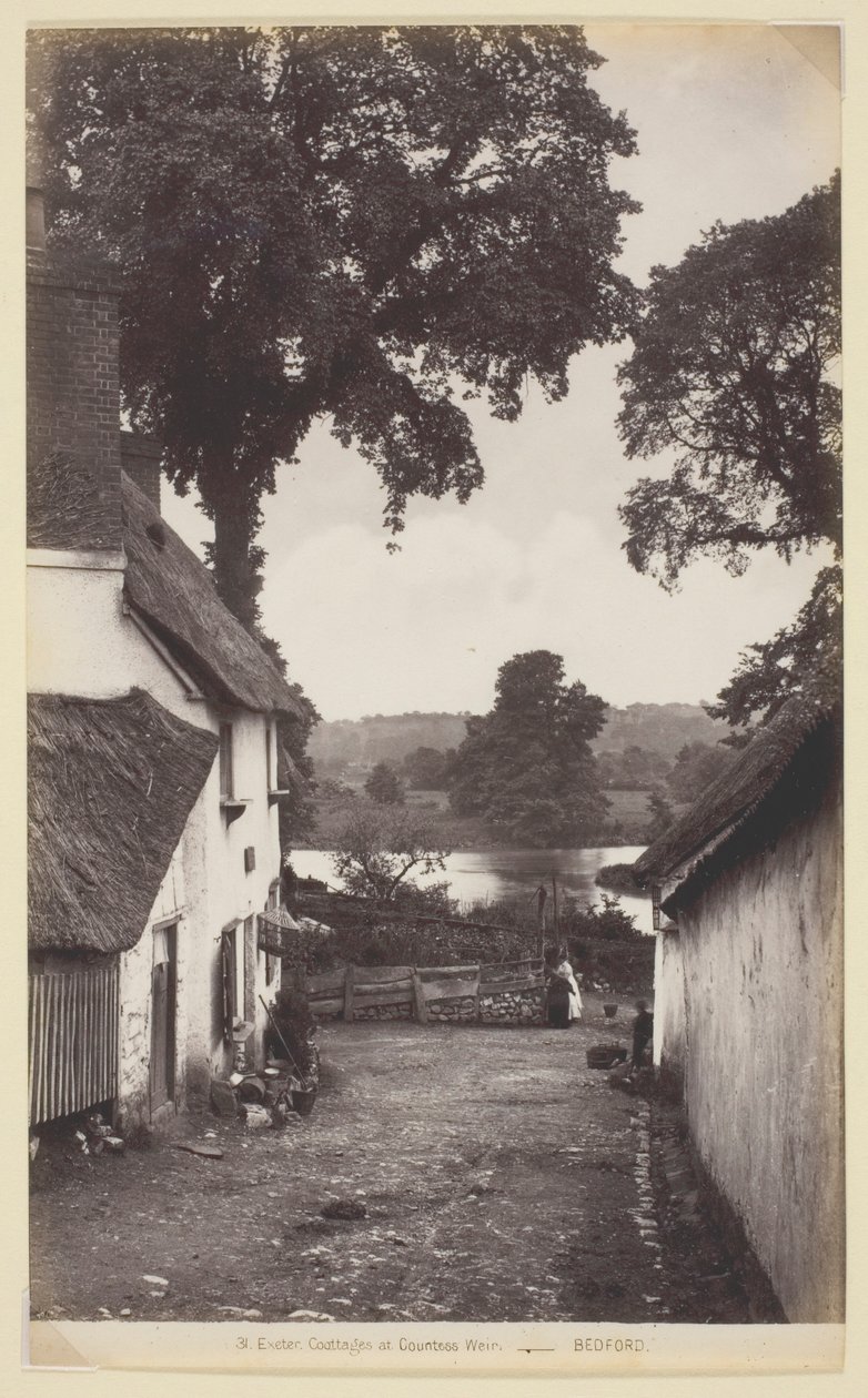 31 Exeter, hytter ved grevinde Weir af Francis Bedford
