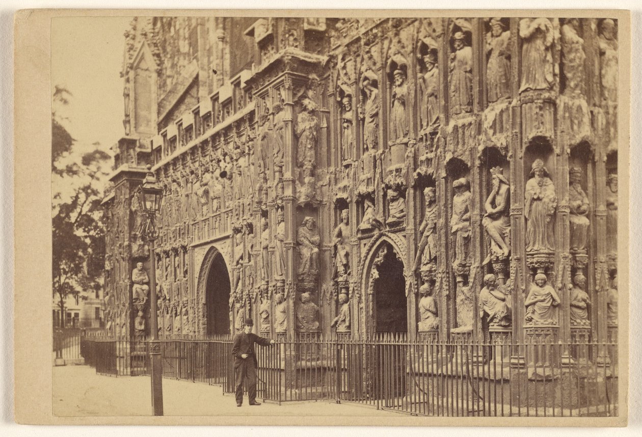 [En katedral, muligvis Exeter] af Francis Bedford
