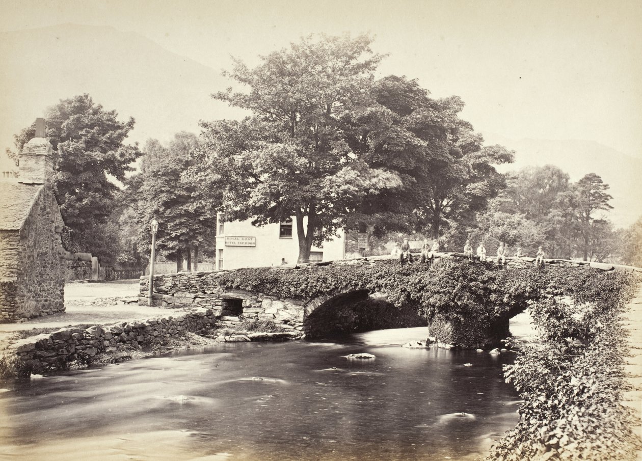 Beddgelert, broen og Moel Hebog, nr. 3 (518) af Francis Bedford