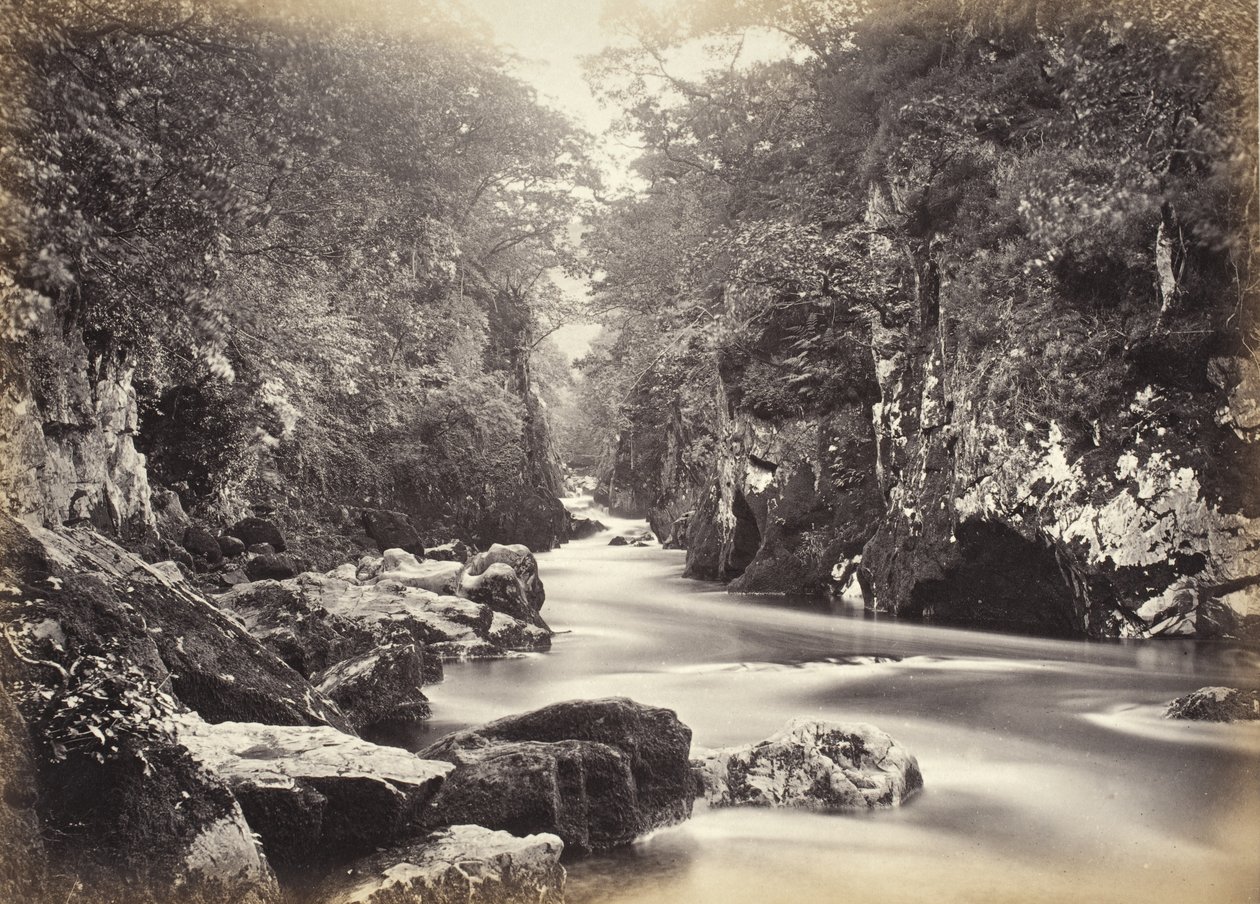 Bettws-y-Coed, den smukke dal (698) af Francis Bedford