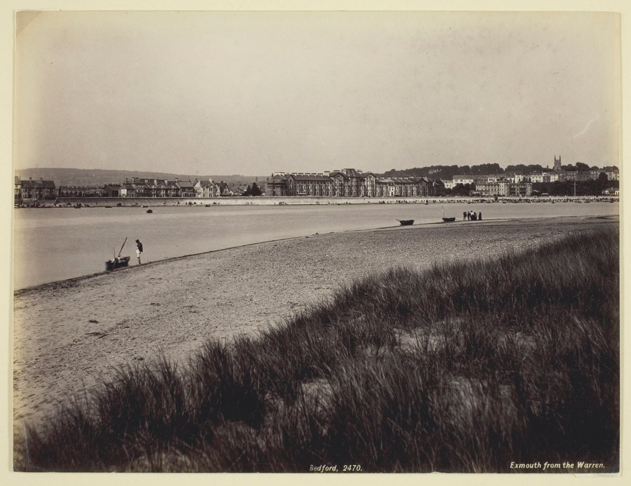 Exmouth fra Warren af Francis Bedford