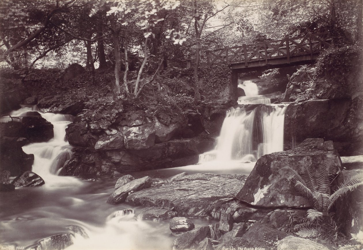 Glen Lun. Den rustikke bro, 1870