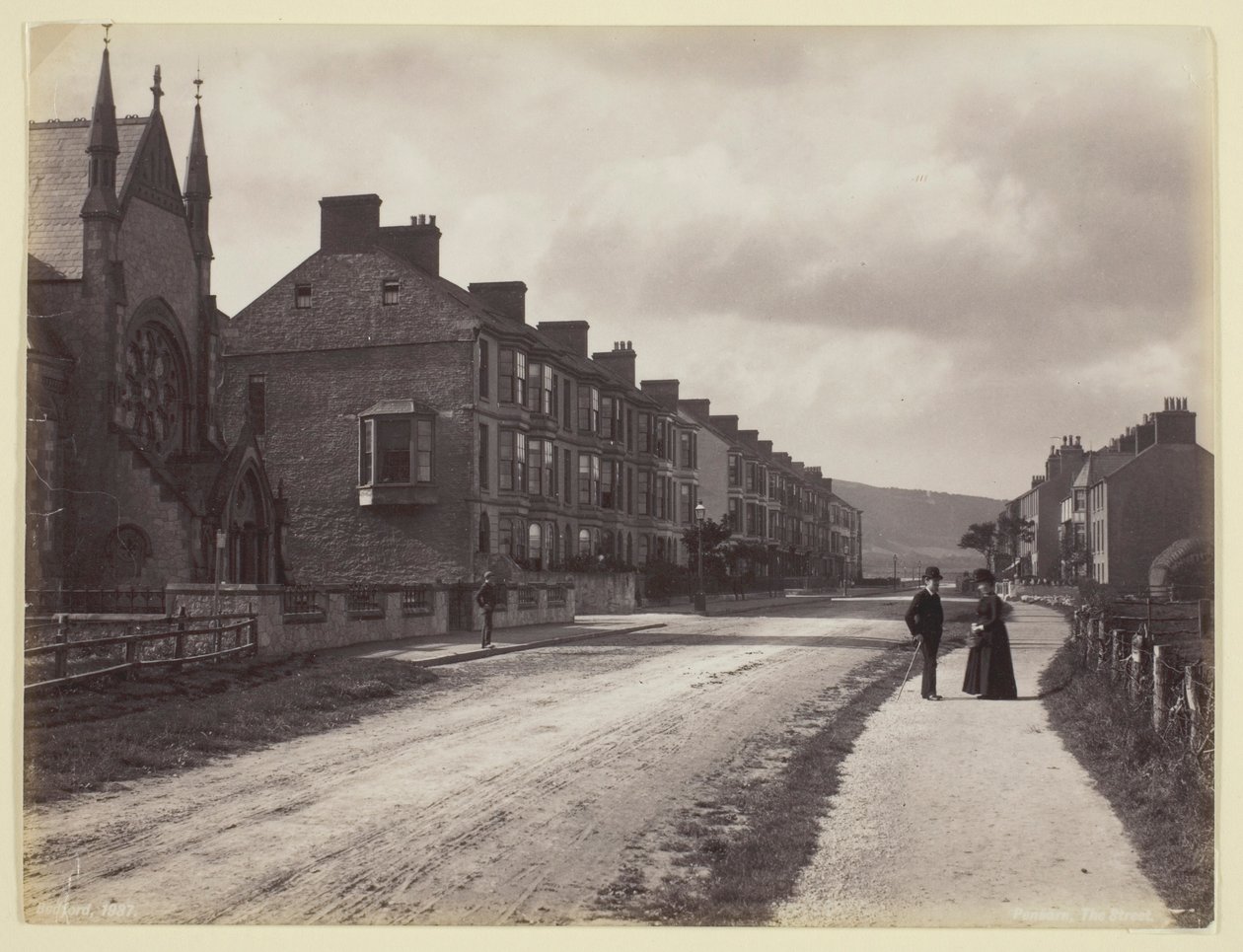 Pensarn, Gaden af Francis Bedford