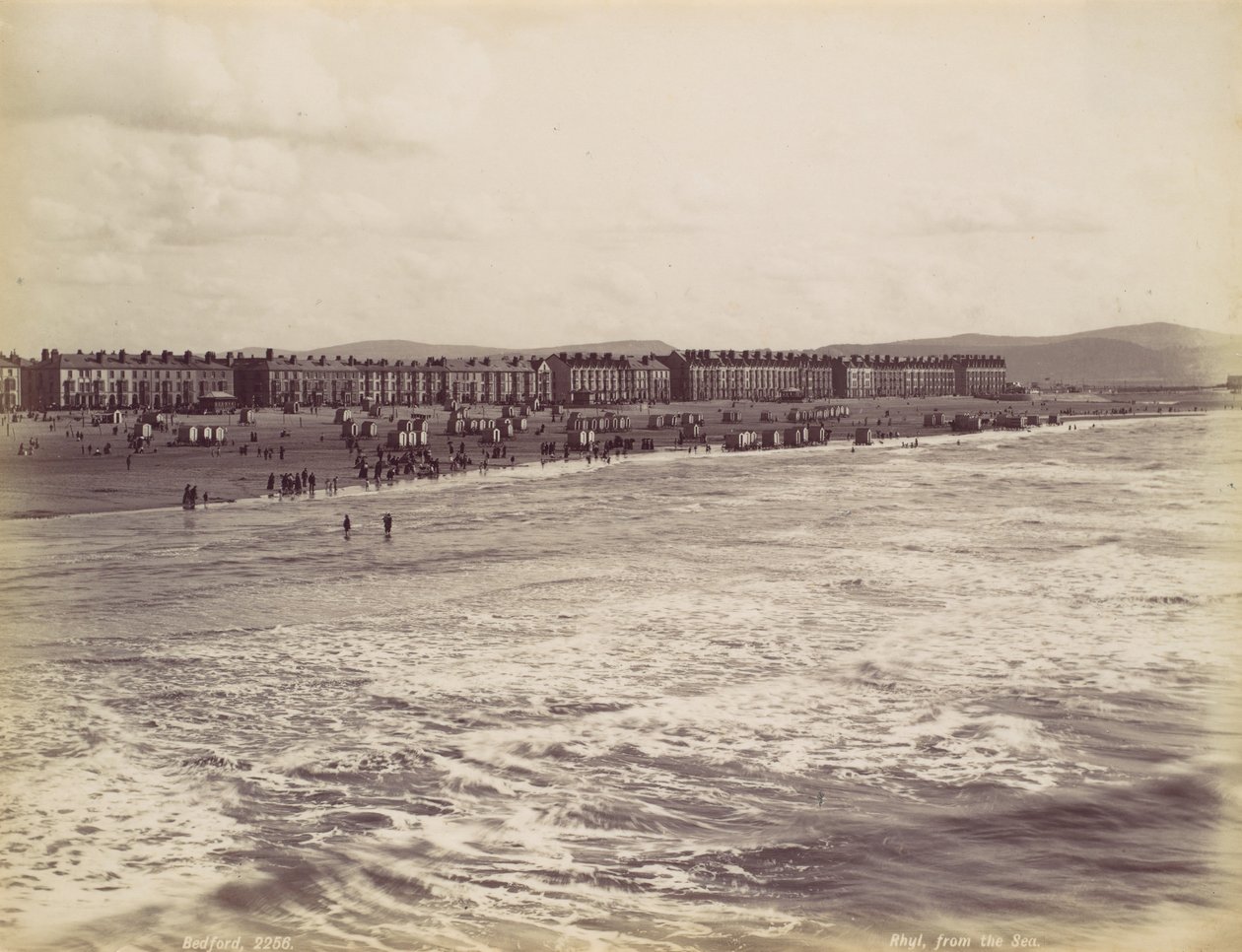 Rhyl, fra havet, 1870