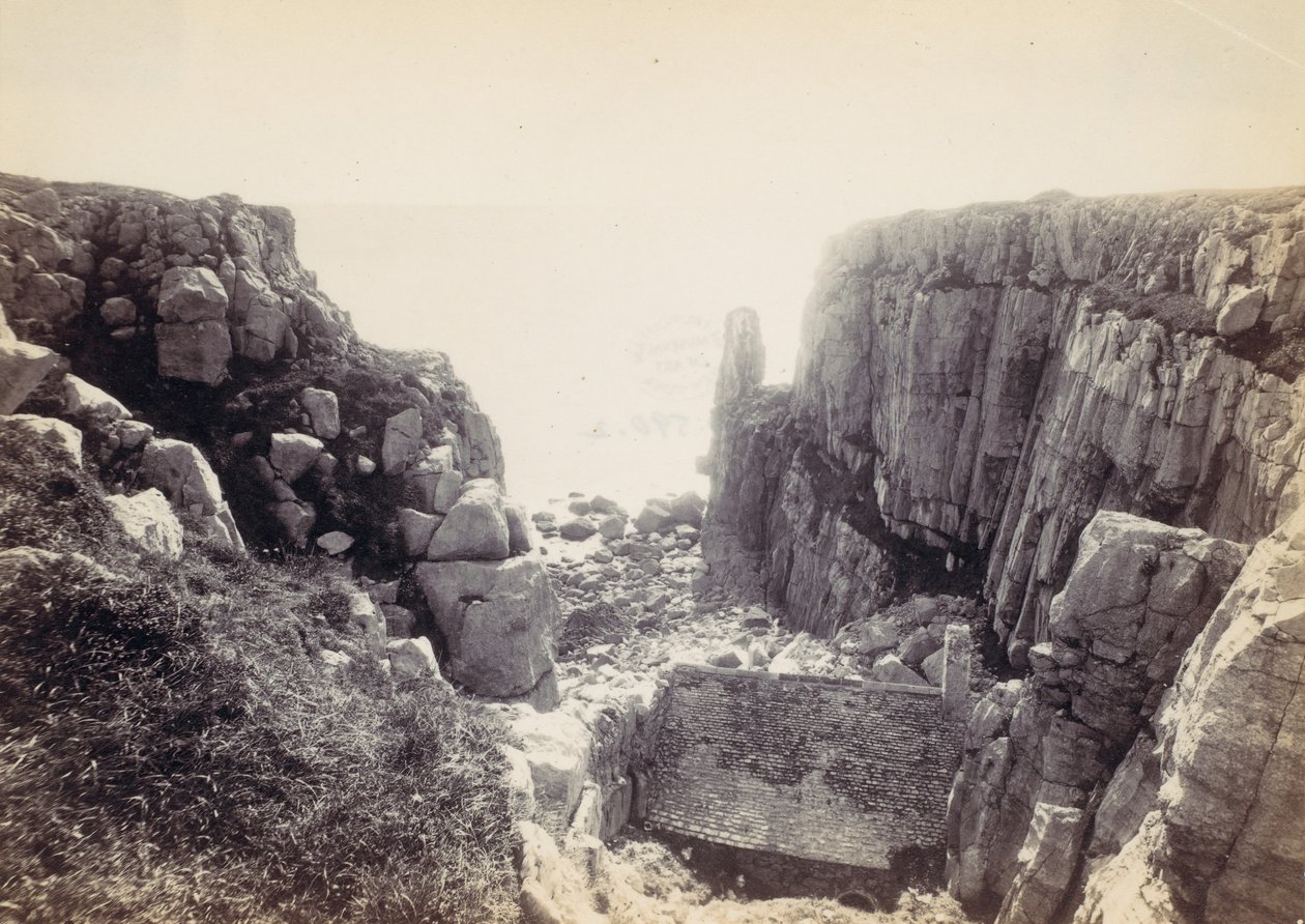 [Rocky Inlet with Seascape], 1870