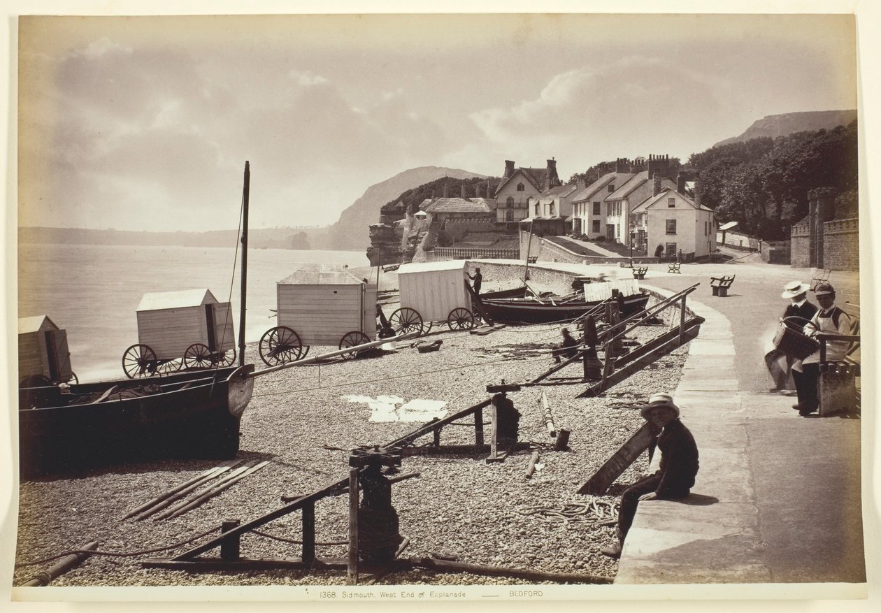Sidmouth, vest for Esplanade af Francis Bedford