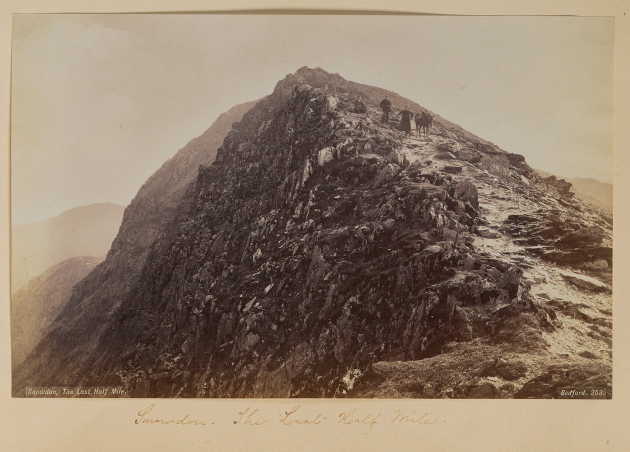 Snowdon - den sidste halve mil af Francis Bedford