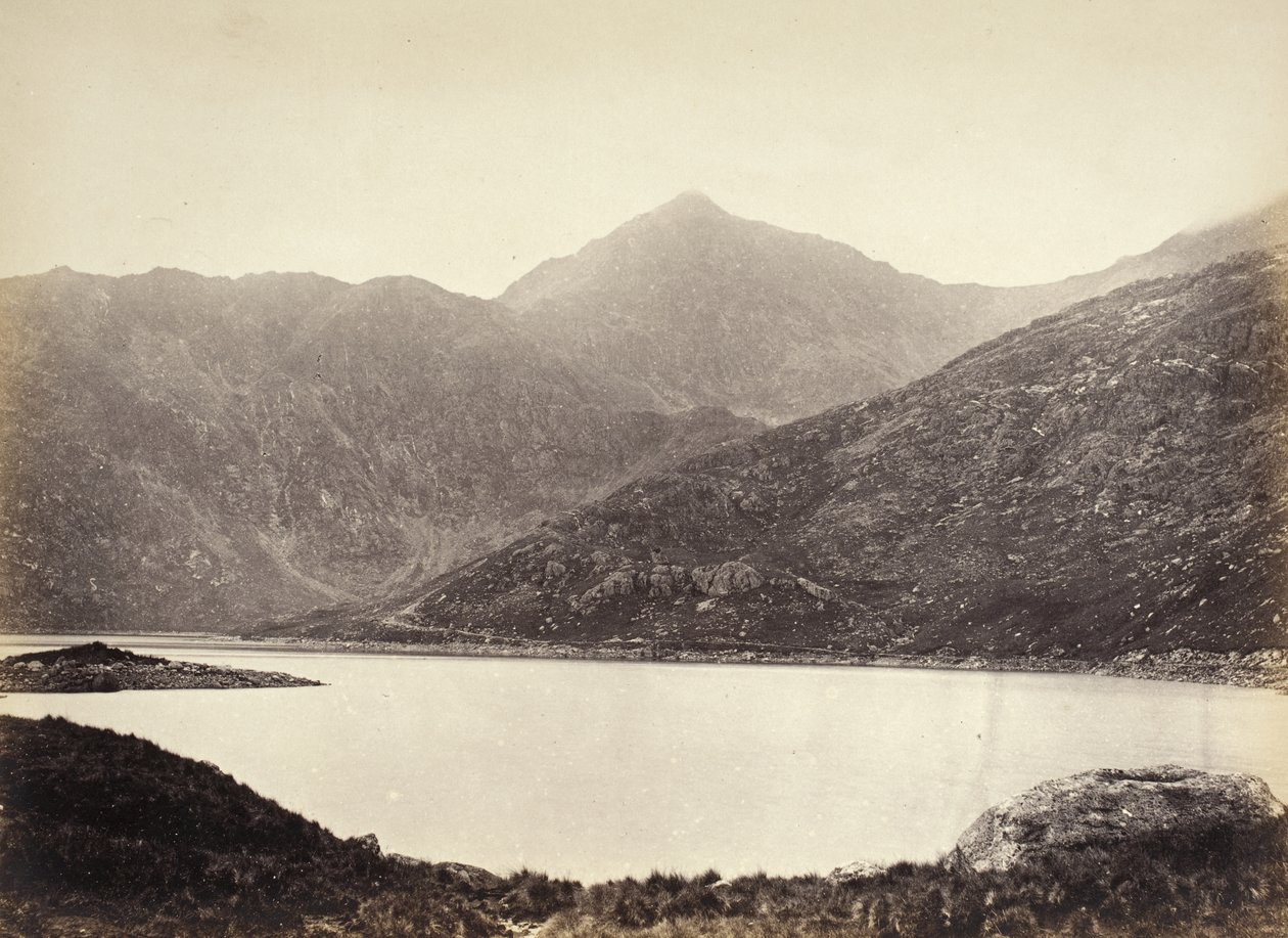 Snowdon, fra Llyn Llydaw (528) af Francis Bedford