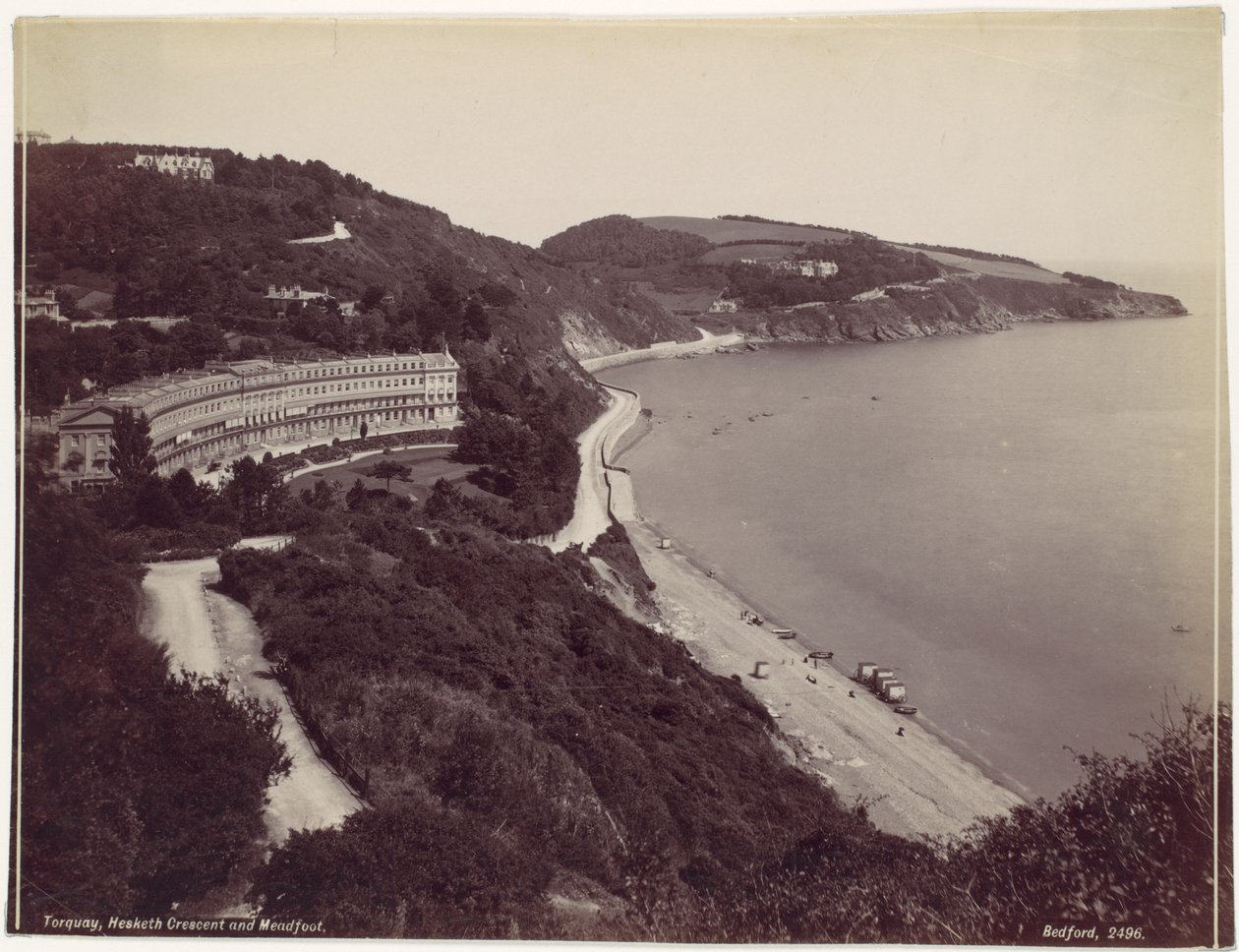 Torquay, Hesketh Crescent og Meadfoot af Francis Bedford
