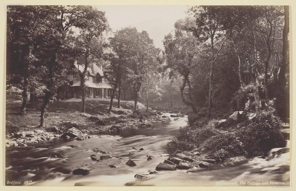 Watersmeet, The Cottage og Streams af Francis Bedford