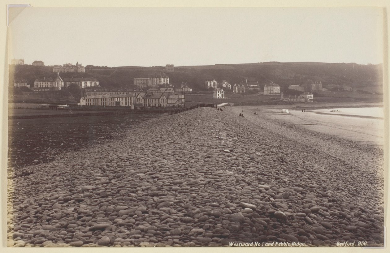 Westward Ho og Pebble Ridge af Francis Bedford