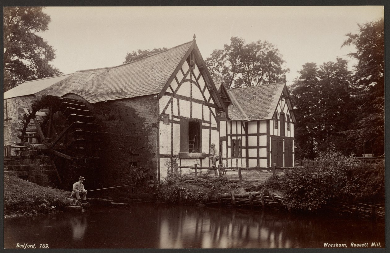 Wrexham, Rossett Mølle af Francis Bedford