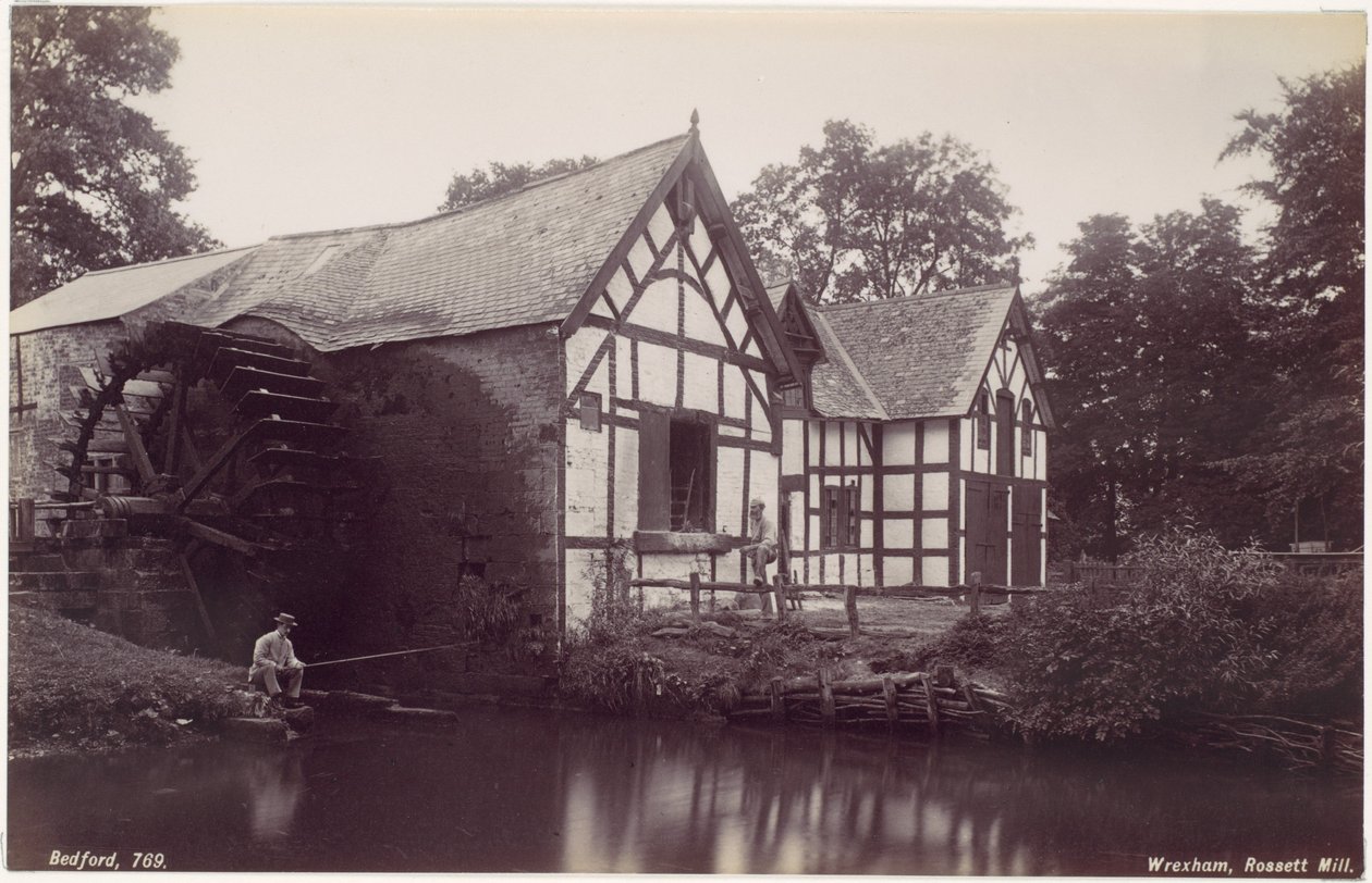 Wrexham, Rossett Mølle af Francis Bedford