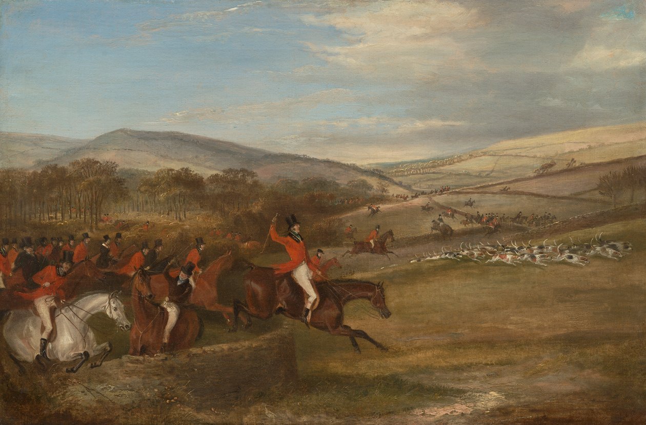 Berkeley-jagten, 1842: Fuldt skrig af Francis Calcraft Turner