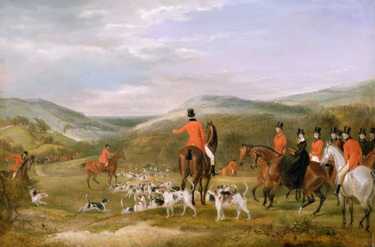 Berkeley-jagten, 1842: Mødet af Francis Calcraft Turner
