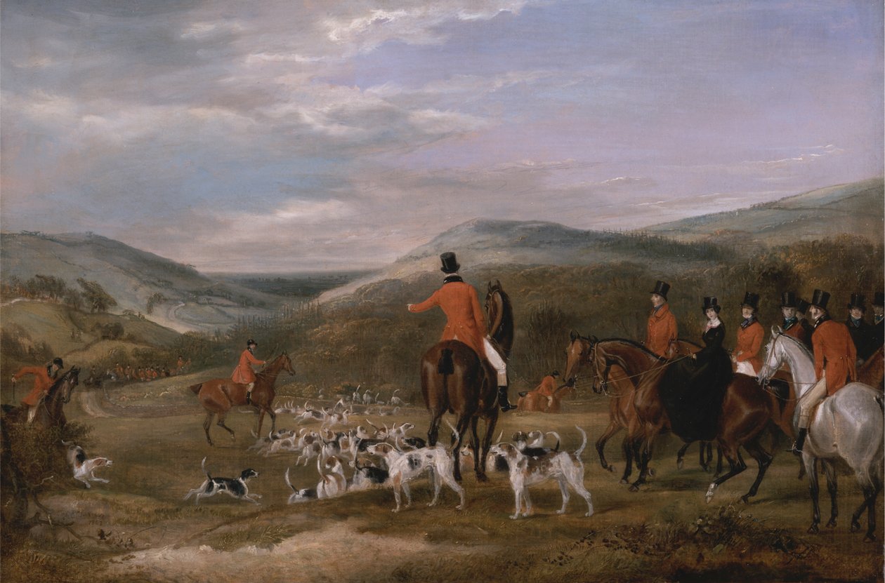 Berkeley-jagten, 1842: Mødet af Francis Calcraft Turner