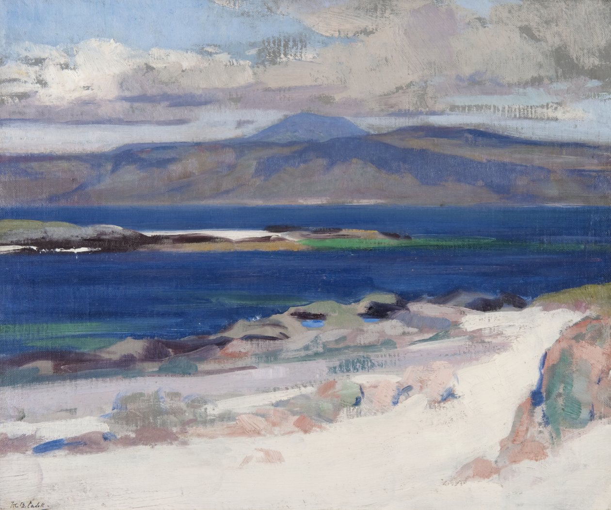 Ben More fra Iona af Francis Campbell Boileau Cadell