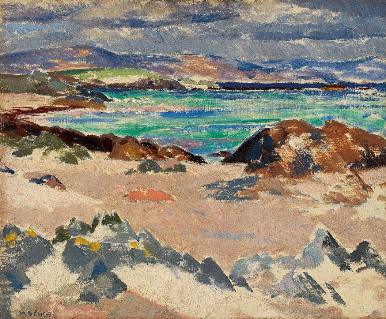 East Bay, Iona af Francis Campbell Boileau Cadell