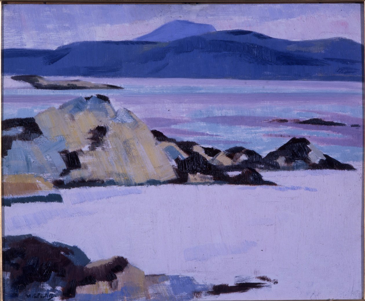 Iona - The North End (olie på lærred) af Francis Campbell Boileau Cadell