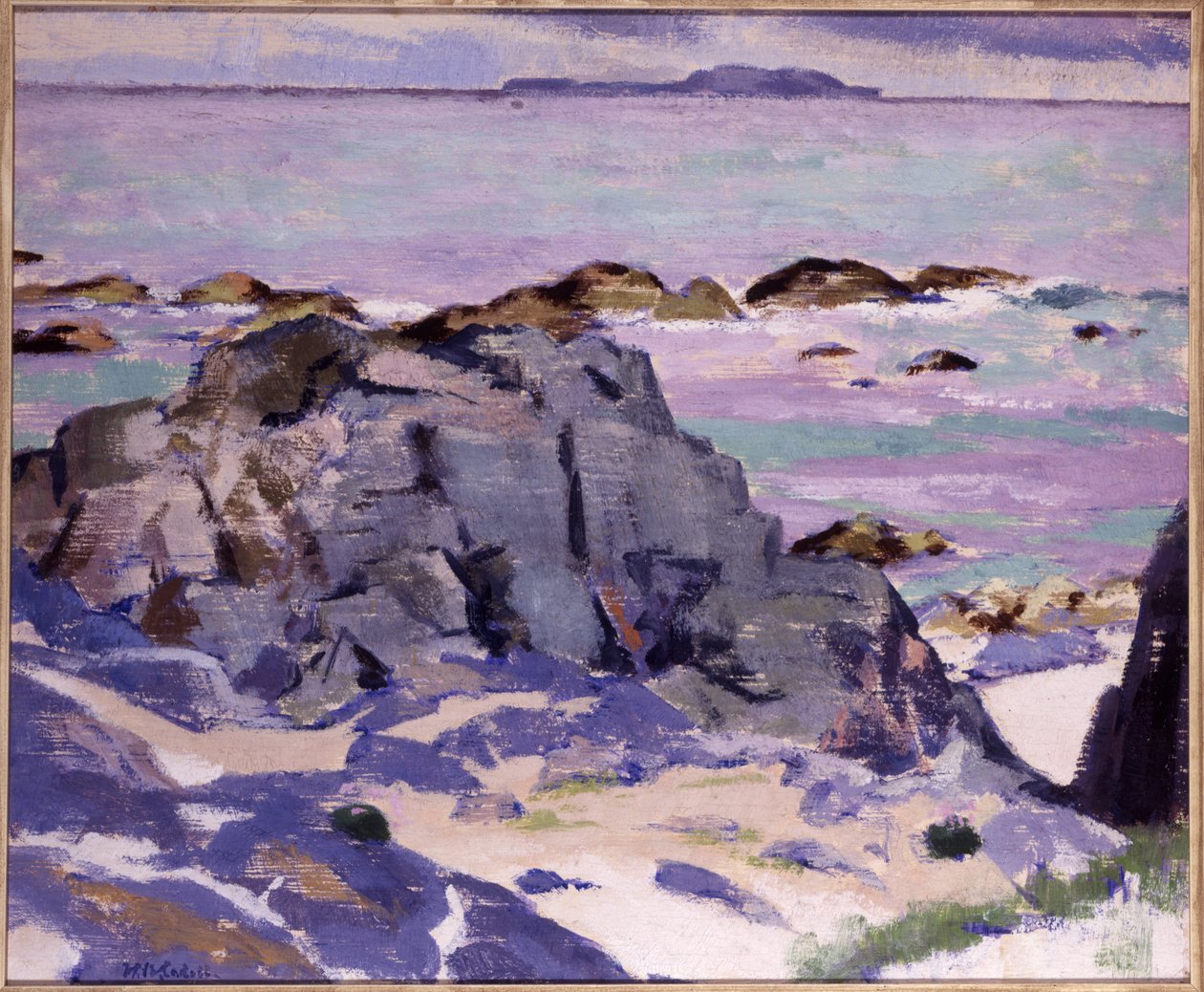 Lunga ovenfra Havfruer, Iona (olie på lærred) af Francis Campbell Boileau Cadell