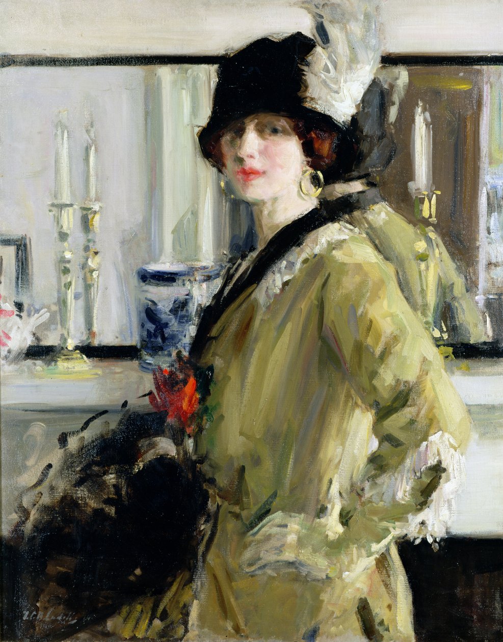 Den sorte hat af Francis Campbell Boileau Cadell