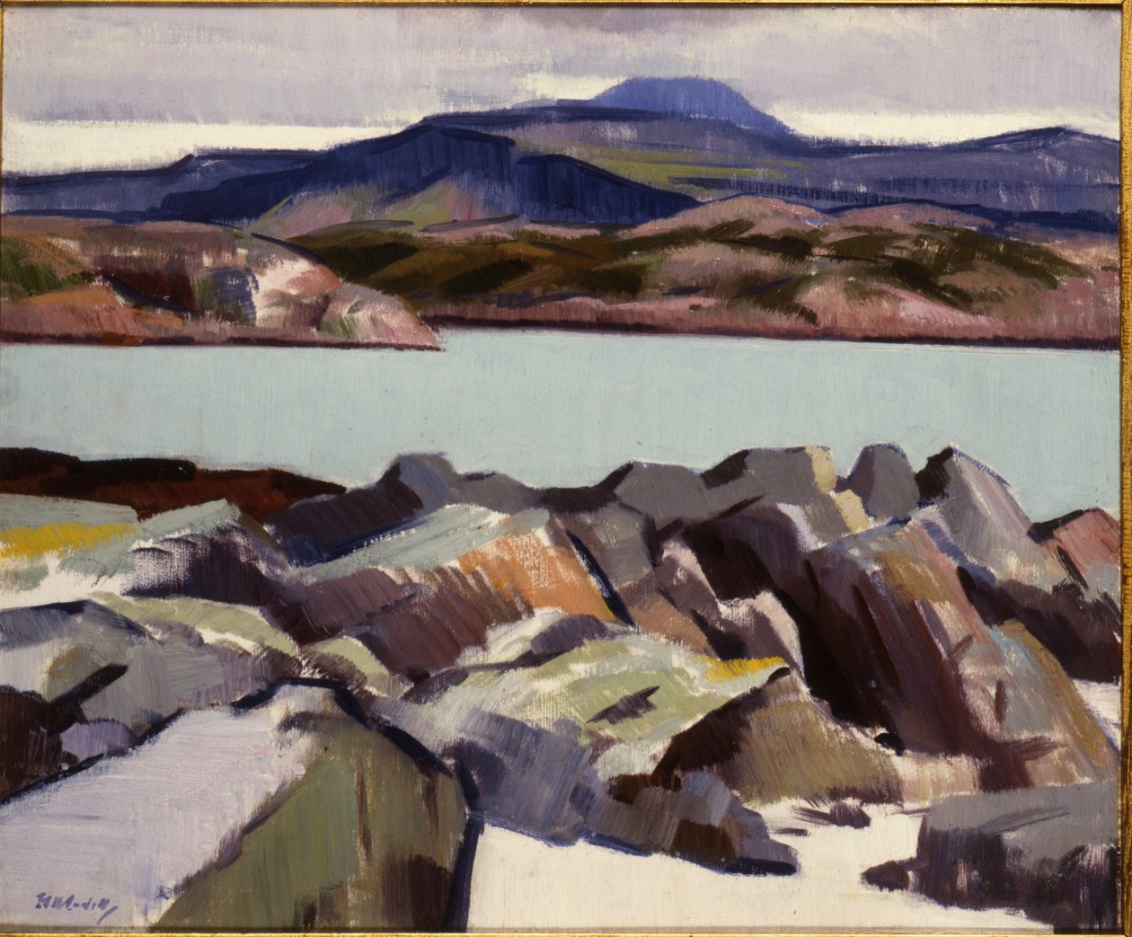 The East Bay, Iona (olie på lærred) af Francis Campbell Boileau Cadell