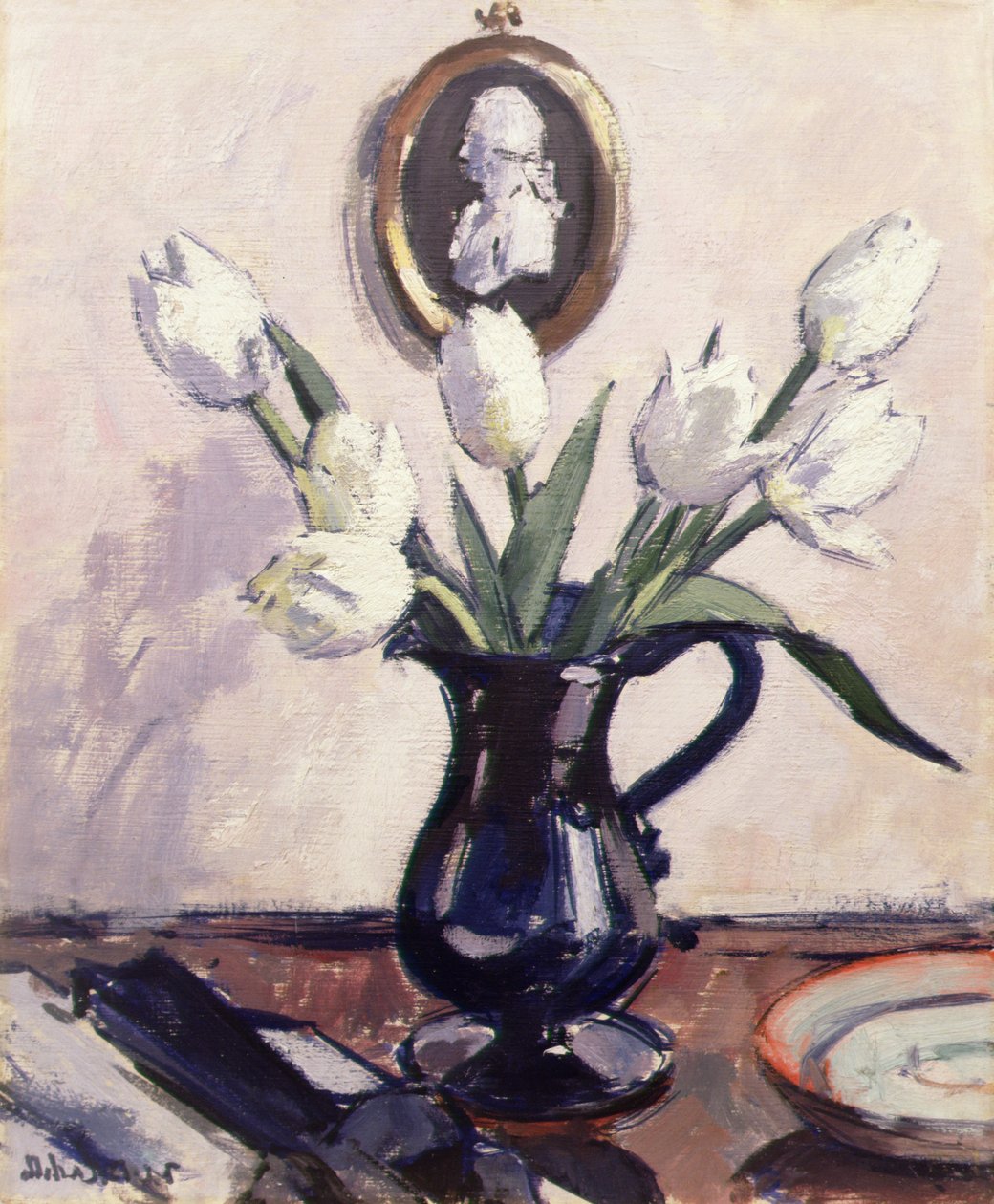 Tulipaner, ca. 1920 (olie på panel) af Francis Campbell Boileau Cadell