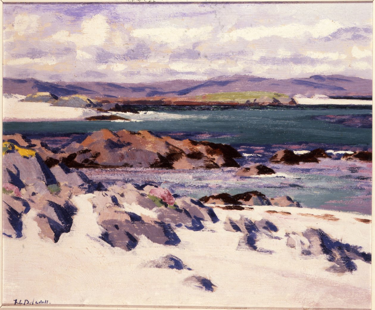 White Sands, Iona (olie på lærred) af Francis Campbell Boileau Cadell