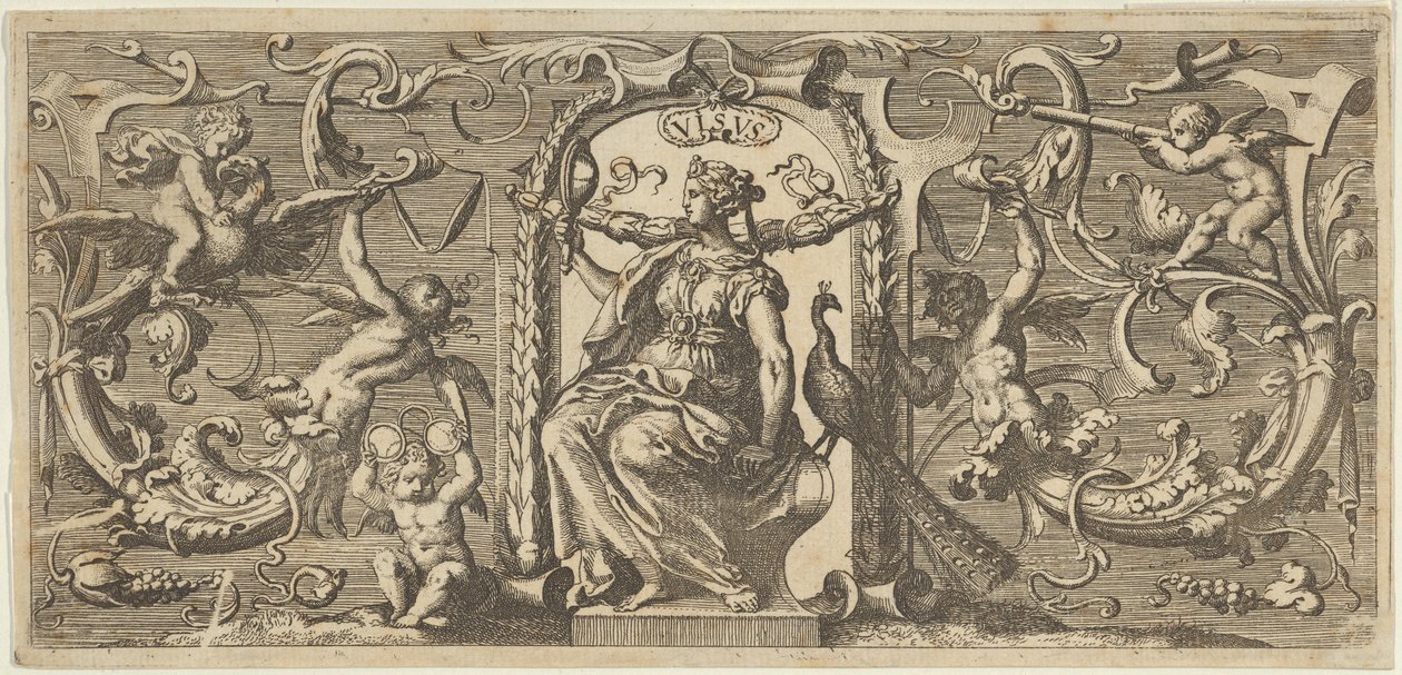 Sight Visus, fra Five Senses Five Senses, ca. 1655 af Francis Cleyn