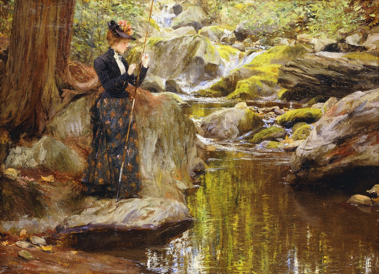 Baiting the Line af Francis Coates Jones