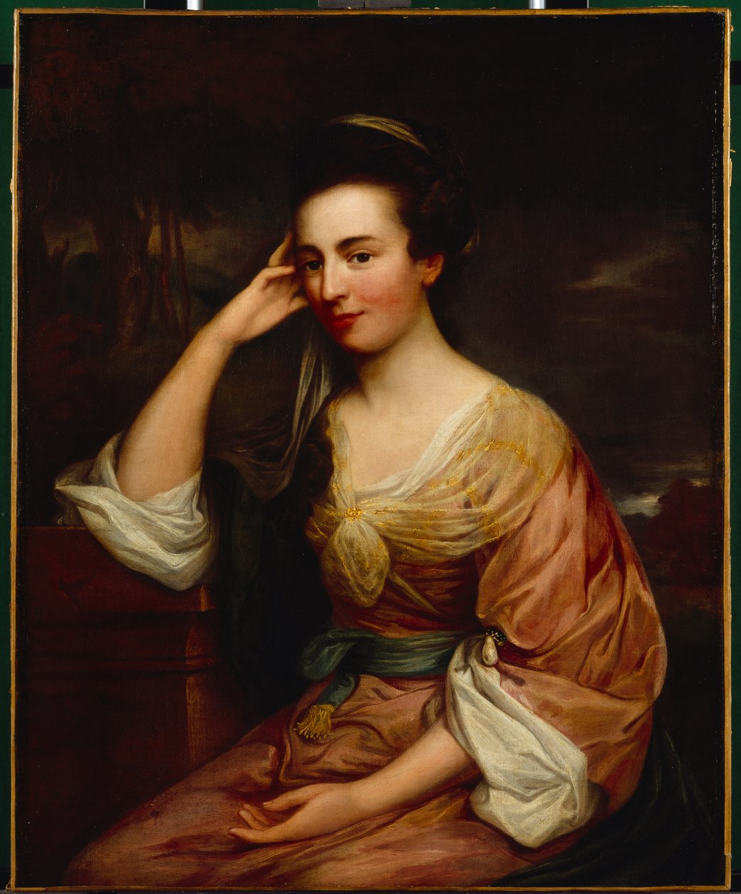 Mrs Chandos-Pole (olie på lærred) af Francis Cotes