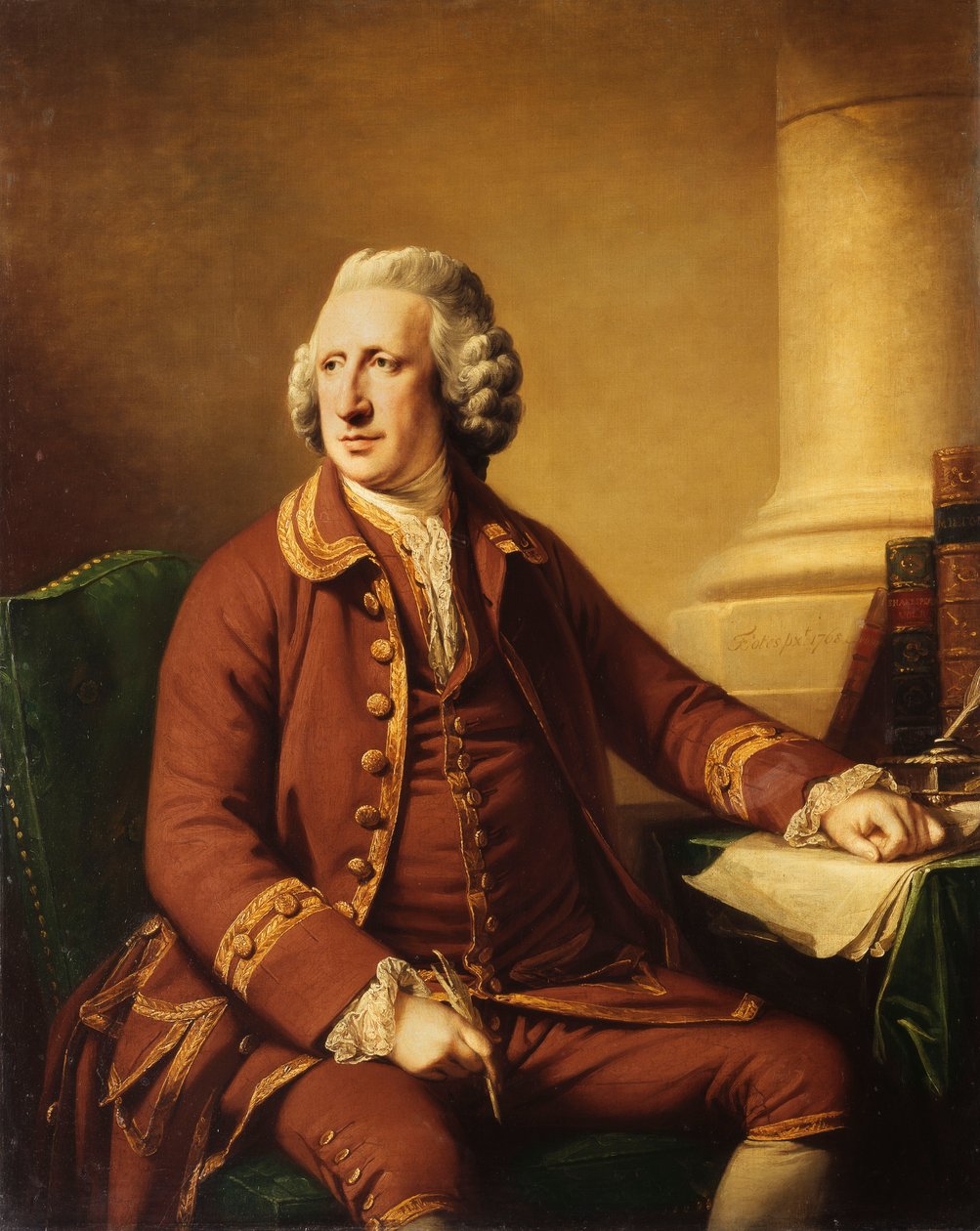 Portræt af Charles Howard af Francis Cotes