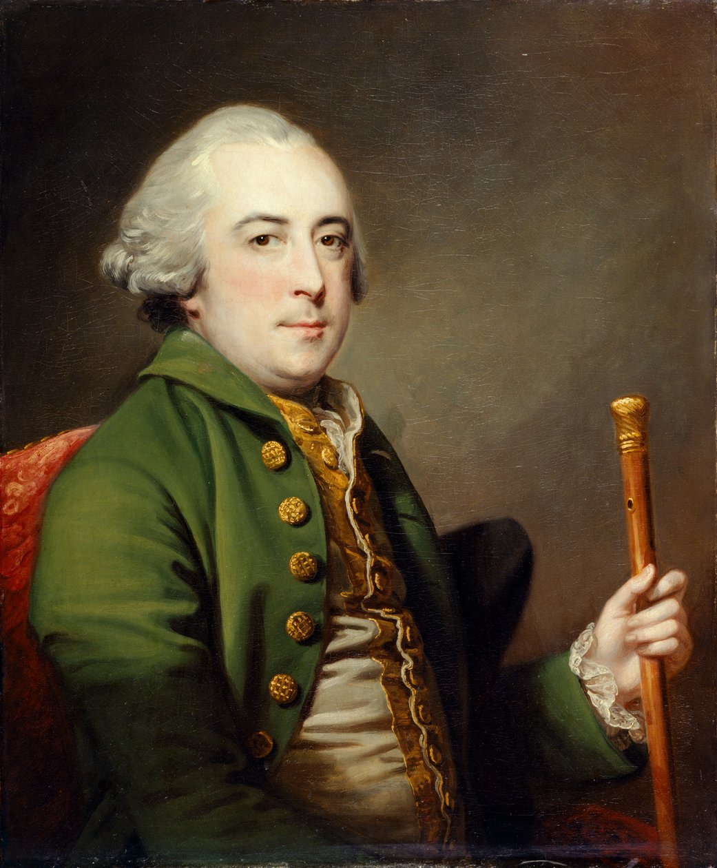 Portræt af en gentleman ca. 1765 (olie på lærred) af Francis Cotes