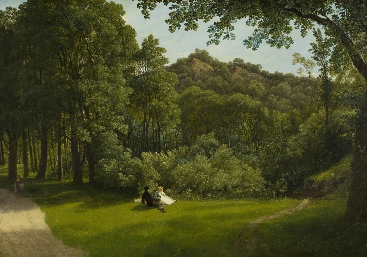 En scene i Leigh Woods, 1822 af Francis Danby