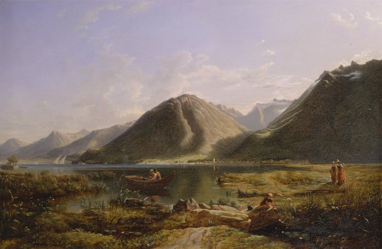 End of Lake Geneva [1985, Cormack, YCBA Concise Catalogue] af Francis Danby