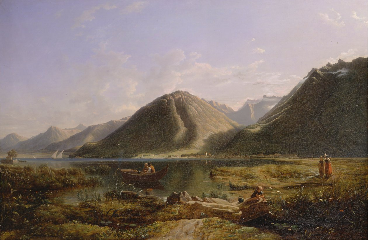 End of Lake Geneva [1985, Cormack, YCBA Concise Catalogue] af Francis Danby
