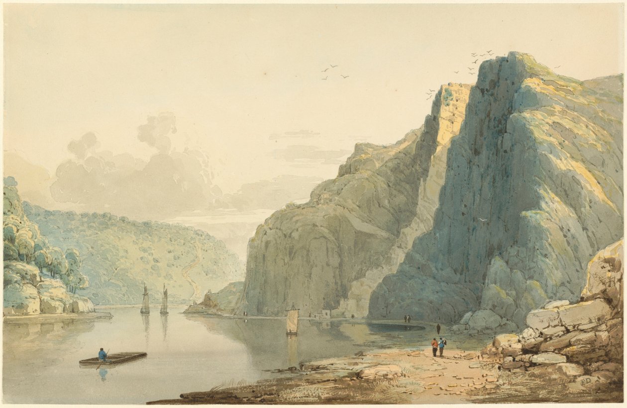 Saint Vincents klipper og Avon-kløften af Francis Danby