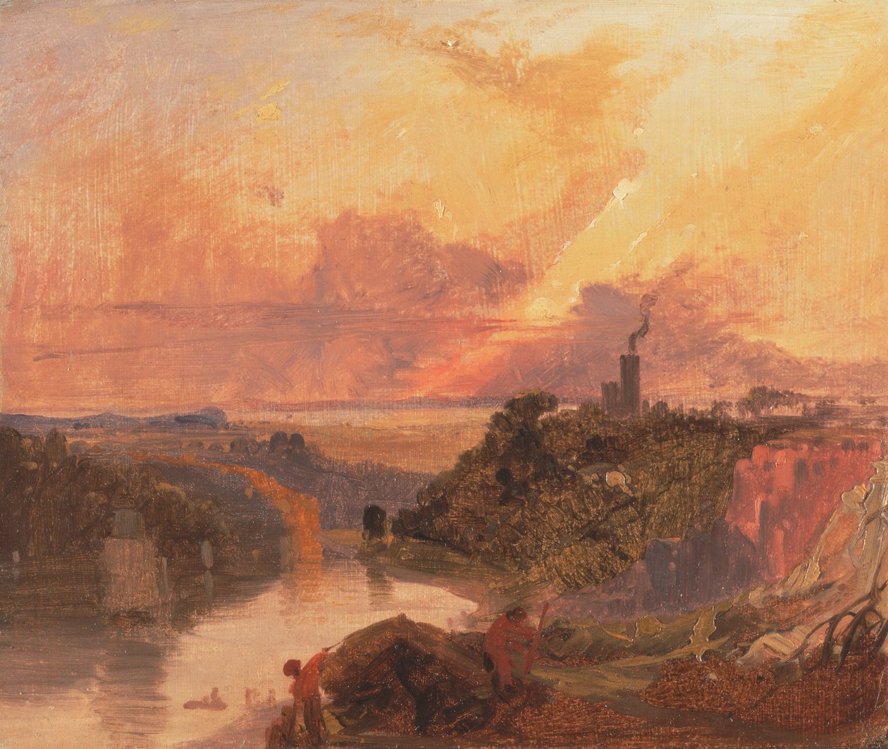 Avon Gorge ved solnedgang af Francis Danby