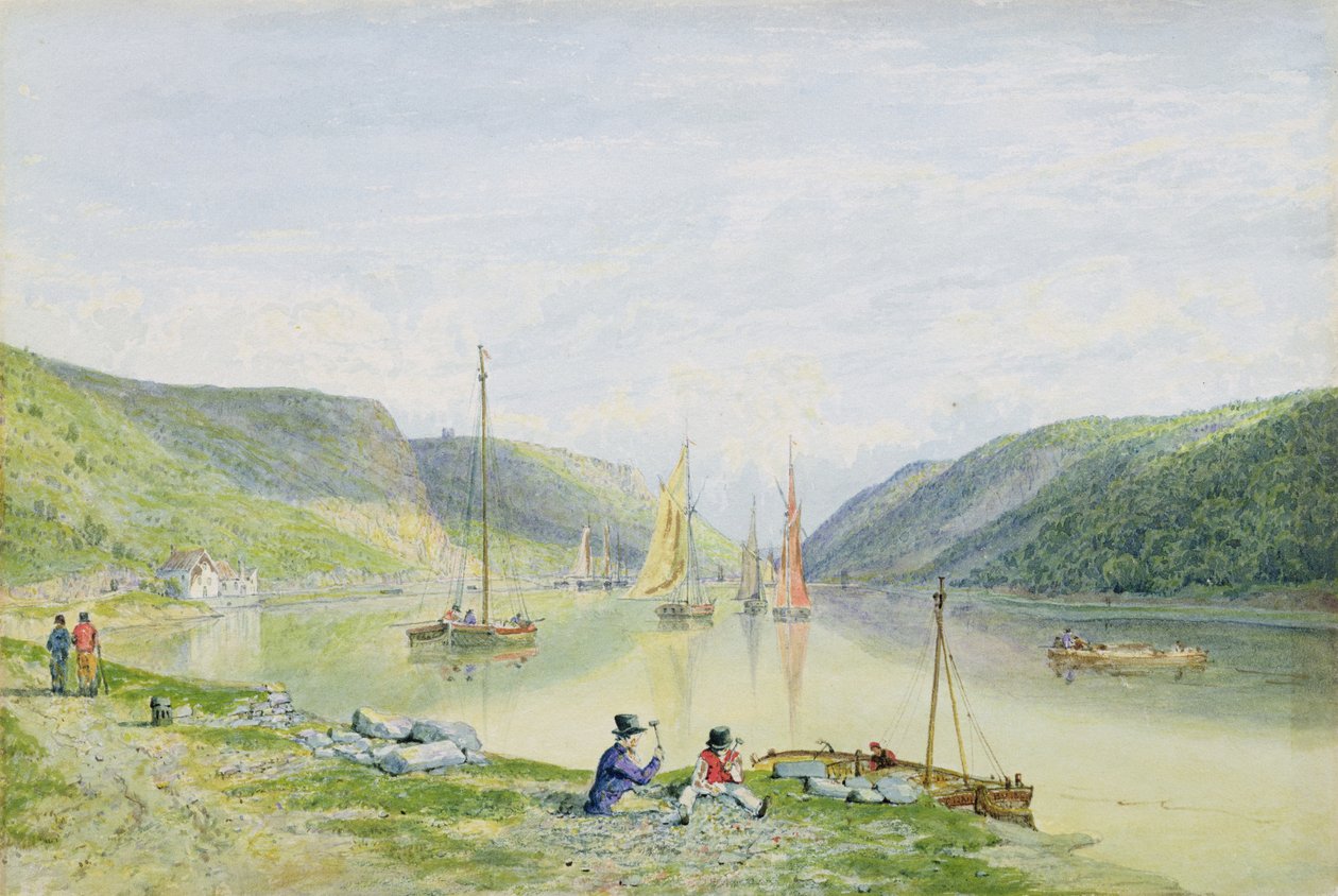 Avon Gorge fra under Sea Walls af Francis Danby