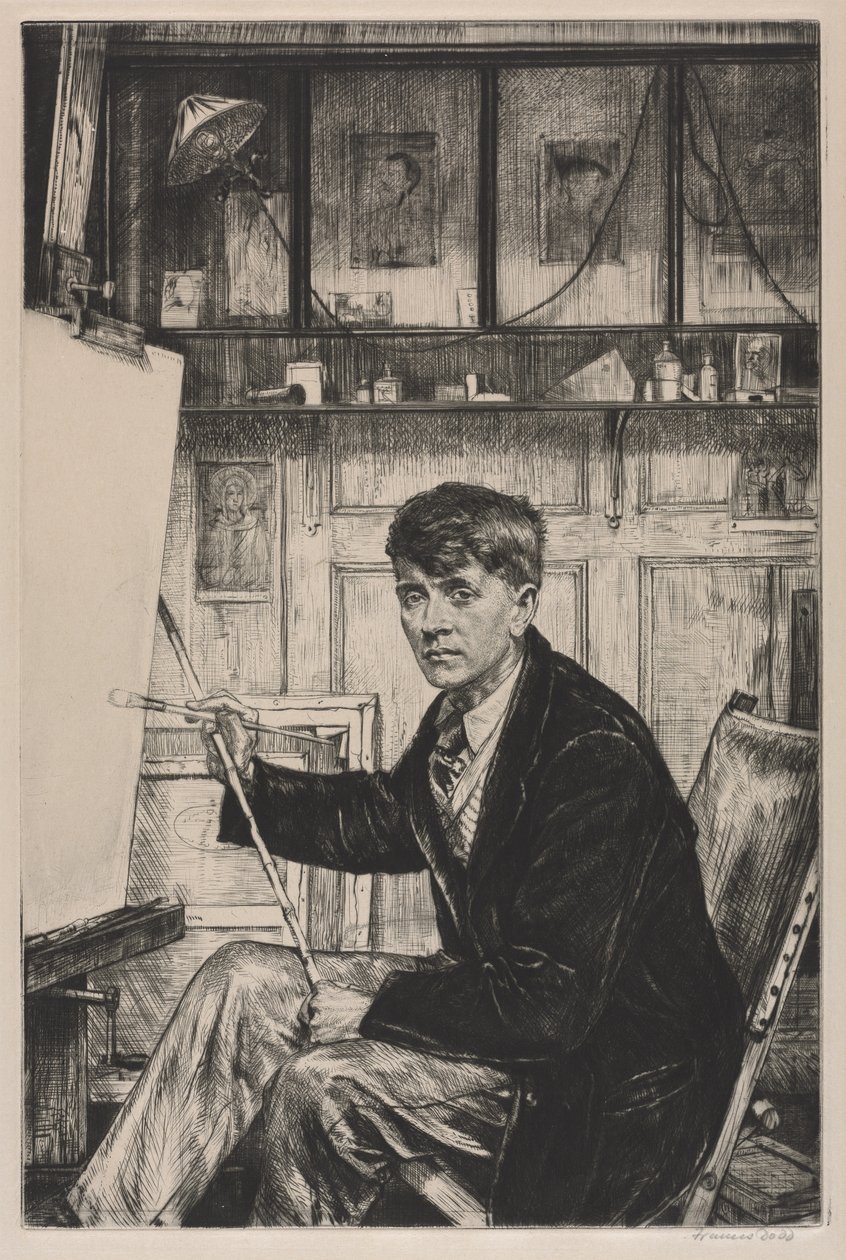 Charles Cundall af Francis Dodd