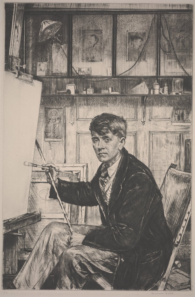 Charles Cundall af Francis Dodd